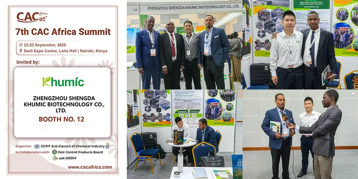 KHUMIC GROUP at 7th CAC Africa Summit 2025: Showcasing humic acid and seaweed extract for African agriculture