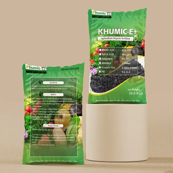 KHUMIC-E+: Premium 100% Water Soluble Humic Acid Granules