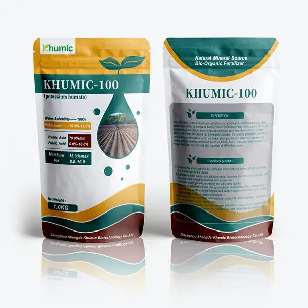KHUMIC-100: Premium Potassium Humate (100% Water Soluble)