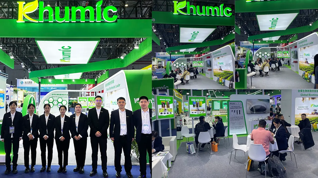 KHUMIC GROUP at CAC Shanghai 2026: Booth 22G30 - Leading biostimulant manufacturer showcasing humic acid and seaweed extract